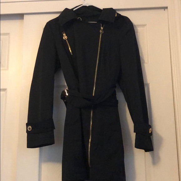 Michael Kors Jackets & Blazers - Michael Kors black Rain Jacket